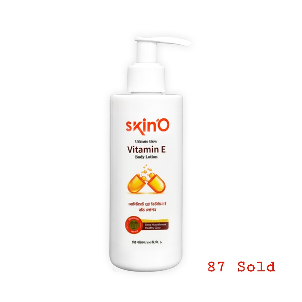 skinO Ultimate Glow Vitamin E Body Lotion 200ml